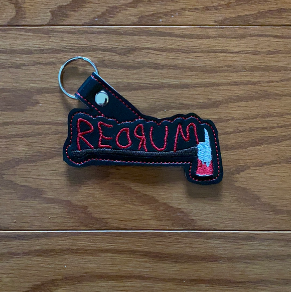 Redrum Ax Inspired Vinyl Keychain